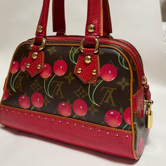 Louis Vuitton* Monogram Cherry Neo Deauville Handbag M95001 - Picture 6 of 10